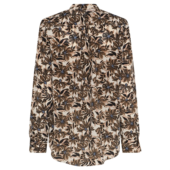 Heartmade Maple Skjorte, Shitake Print